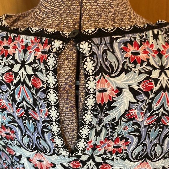 LOFT Womens Medium Floral Sleeveless Shift Dress - Picture 4 of 9